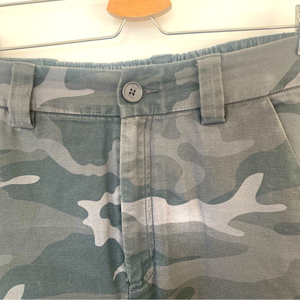 TNA Camo Track Pants in Black and Gray - Picture 2 of 3
